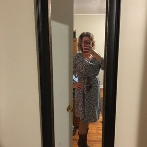 Old Navy Fall Paisley Maternity Dress